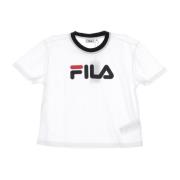 Fila Mesh Tee Michelle Bright White White, Dam