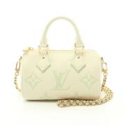 Louis Vuitton Vintage Pre-owned Laeder louis-vuitton-vskor White, Dam