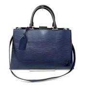 Louis Vuitton Vintage Pre-owned Laeder louis-vuitton-vskor Blue, Dam