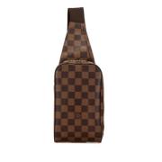 Louis Vuitton Vintage Pre-owned Canvas louis-vuitton-vskor Brown, Dam