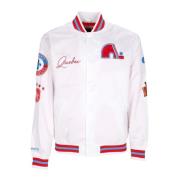 Mitchell & Ness Bomber Jackets White, Herr