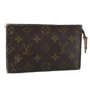 Louis Vuitton Vintage Pre-owned Canvas necessrer Brown, Dam