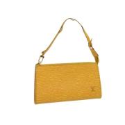 Louis Vuitton Vintage Pre-owned Laeder louis-vuitton-vskor Yellow, Dam