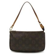 Louis Vuitton Vintage Pre-owned Canvas louis-vuitton-vskor Brown, Dam