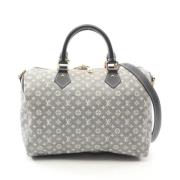 Louis Vuitton Vintage Pre-owned Bomull louis-vuitton-vskor Blue, Dam