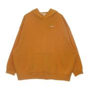 Nike Lättvikts Sportswear Swoosh Fleece Hoodie Brown, Dam