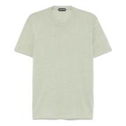 Tom Ford Bomullsblandning T-shirt Green, Herr