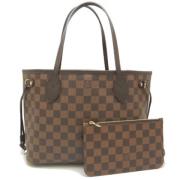 Louis Vuitton Vintage Pre-owned Canvas louis-vuitton-vskor Brown, Dam