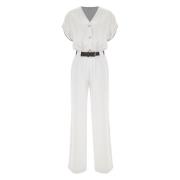 Kocca Stiliga Jumpsuits för Kvinnor White, Dam