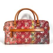 Louis Vuitton Vintage Pre-owned Tyg louis-vuitton-vskor Orange, Dam