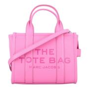 Marc Jacobs Bow Pink Läder Mini Tote Handväska Pink, Dam