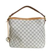 Louis Vuitton Vintage Pre-owned Canvas louis-vuitton-vskor White, Dam