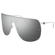 Alexander McQueen Sunglasses Am0313S Gray, Unisex