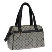 Louis Vuitton Vintage Pre-owned Canvas handvskor Blue, Dam