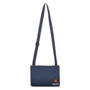 Kenzo Elegant Tyg Axelväska Blue, Herr