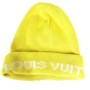 Louis Vuitton Vintage Pre-owned Bomull hattar-och-kepsar Yellow, Dam