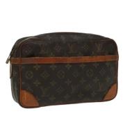 Louis Vuitton Vintage Pre-owned Canvas kuvertvskor Brown, Dam