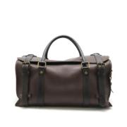 Louis Vuitton Vintage Pre-owned Laeder resvskor Brown, Unisex