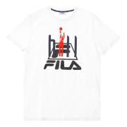 Fila Vit Crew Neck T-shirt White, Herr