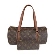 Louis Vuitton Vintage Pre-owned Canvas louis-vuitton-vskor Brown, Dam