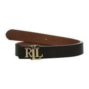 Ralph Lauren REV LRL 30 Bälte Medium Black, Dam