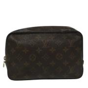 Louis Vuitton Vintage Pre-owned Canvas kuvertvskor Brown, Dam