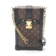 Louis Vuitton Vintage Pre-owned Canvas crossbodyvskor Brown, Dam