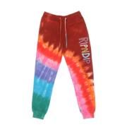 Ripndip Tie-Dye Tracksuit Byxor Herr Multicolor, Herr