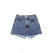 Amish Denim Shorts Blue, Dam