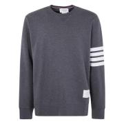 Thom Browne Stiliga Sweatshirts för en Trendy Look Gray, Herr