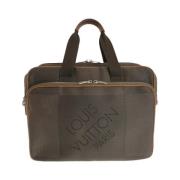 Louis Vuitton Vintage Pre-owned Canvas portfljer Brown, Herr