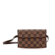 Louis Vuitton Vintage Pre-owned Canvas louis-vuitton-vskor Brown, Dam