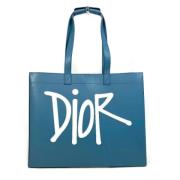 Dior Vintage Pre-owned Laeder dior-vskor Blue, Dam