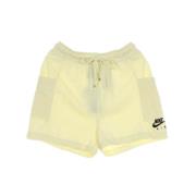 Nike Sport Shorts i Fleece Beige, Dam