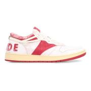 Rhude Vintage Läder Låg-Top Sneakers Multicolor, Herr