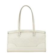 Louis Vuitton Vintage Pre-owned Laeder handvskor White, Dam