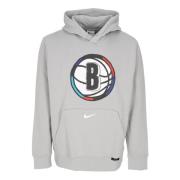 Nike Brooklyn Nets City Edition Hoodie Gray, Herr