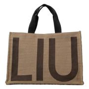 Liu Jo Animalier Logo Tote Väska Brown, Dam