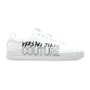 Versace Jeans Couture Sneakers med tryckt logotyp White, Herr