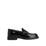 Tod's Klassiska Läderloafers Black, Dam