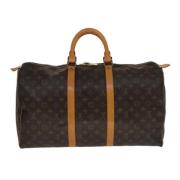 Louis Vuitton Vintage Pre-owned Canvas resvskor Brown, Dam