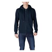 Colmar Avslappnad Capsulate Dragkedja Sweatshirt Blue, Herr