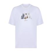 Givenchy T-shirt White, Herr