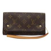 Louis Vuitton Vintage Pre-owned Canvas necessrer Brown, Dam