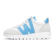 Wonders Deportivas Racer Blancas, Color: Blanco Multicolor, Dam