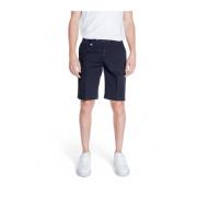 Antony Morato Svarta Bomulls Chino Shorts Black, Herr