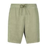 Closed Terry Shorts Bekväm Stilren Mångsidig Green, Herr