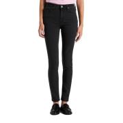 Lee Quiltad axelväska & Skinny Fit Jeans Black, Dam