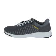 Carrera Randiga Gråa Sneakers för Män Gray, Herr