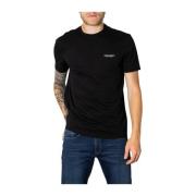 Armani Exchange Svart Crew Neck T-shirt Black, Herr